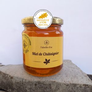 pot de miel de châtaignier